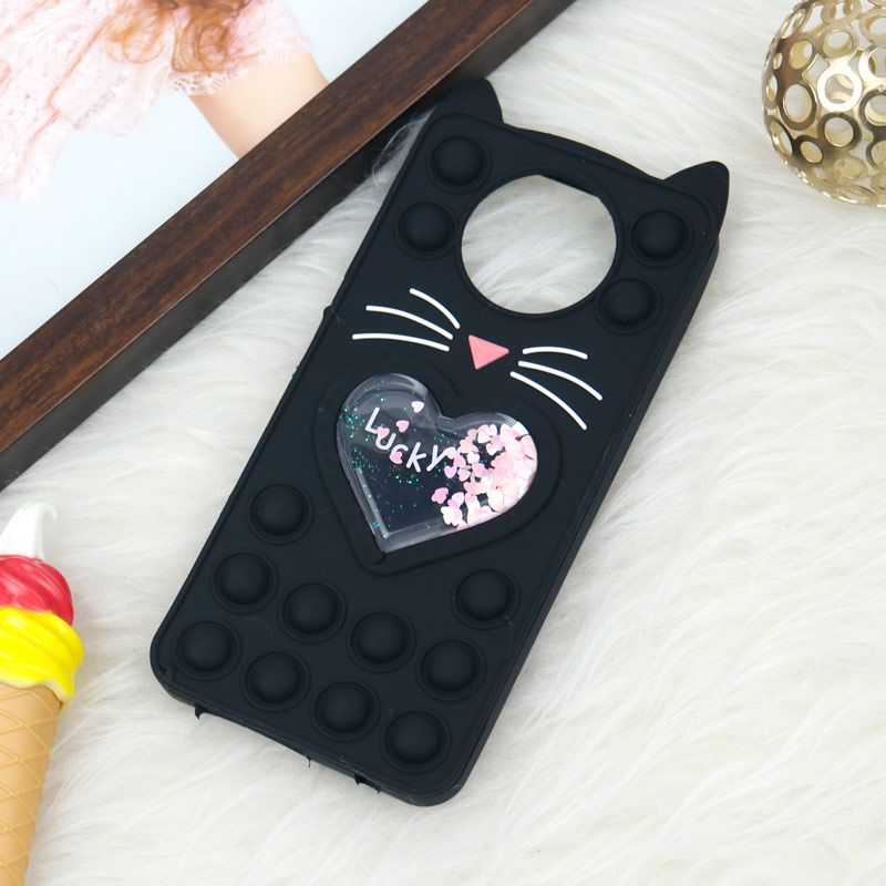 قاب اورجینال سیلیکونی آکواریومی Lucky Cat پاپیتی Xiaomi Poco X3