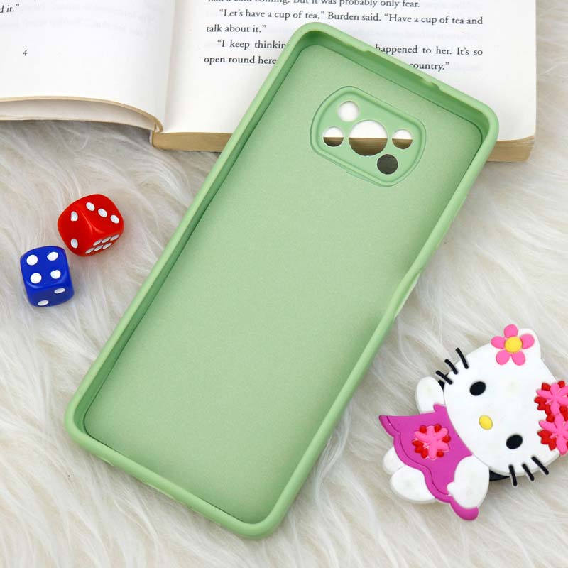 قاب سیلیکونی عروسکی محافظ لنزدار طرح دایناسور Xiaomi Poco X3