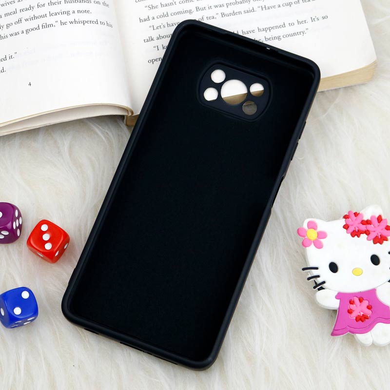 قاب سیلیکونی عروسکی محافظ لنزدار طرح گربه Xiaomi Poco X3