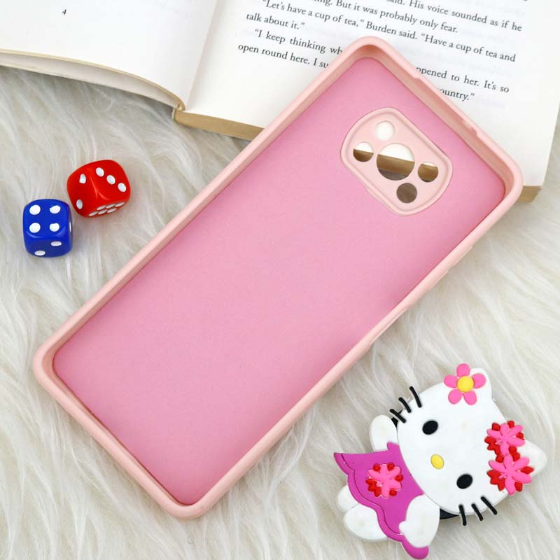قاب سیلیکونی عروسکی محافظ لنزدار طرح Lovedly شیائومی Xiaomi Poco X3