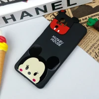 قاب سیلیکونی عروسکی محافظ لنزدار طرح Mickey Mouse شیائومی Xiaomi Redmi Note 10