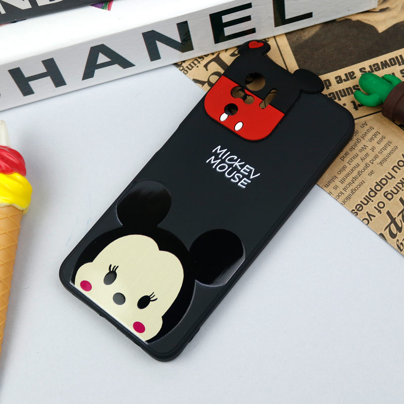 قاب سیلیکونی عروسکی محافظ لنزدار طرح Mickey Mouse شیائومی Xiaomi Redmi Note 10