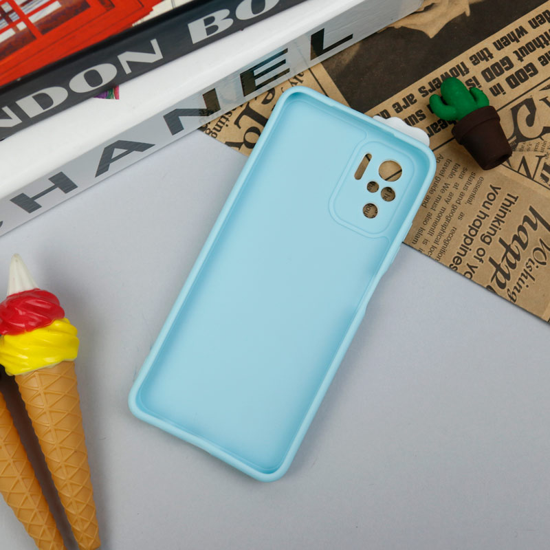قاب سیلیکونی عروسکی محافظ لنزدار طرح Duck شیائومی Xiaomi Redmi Note 10