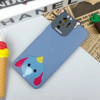 قاب سیلیکونی عروسکی محافظ لنزدار طرح Dumbo شیائومی Xiaomi Redmi Note 10