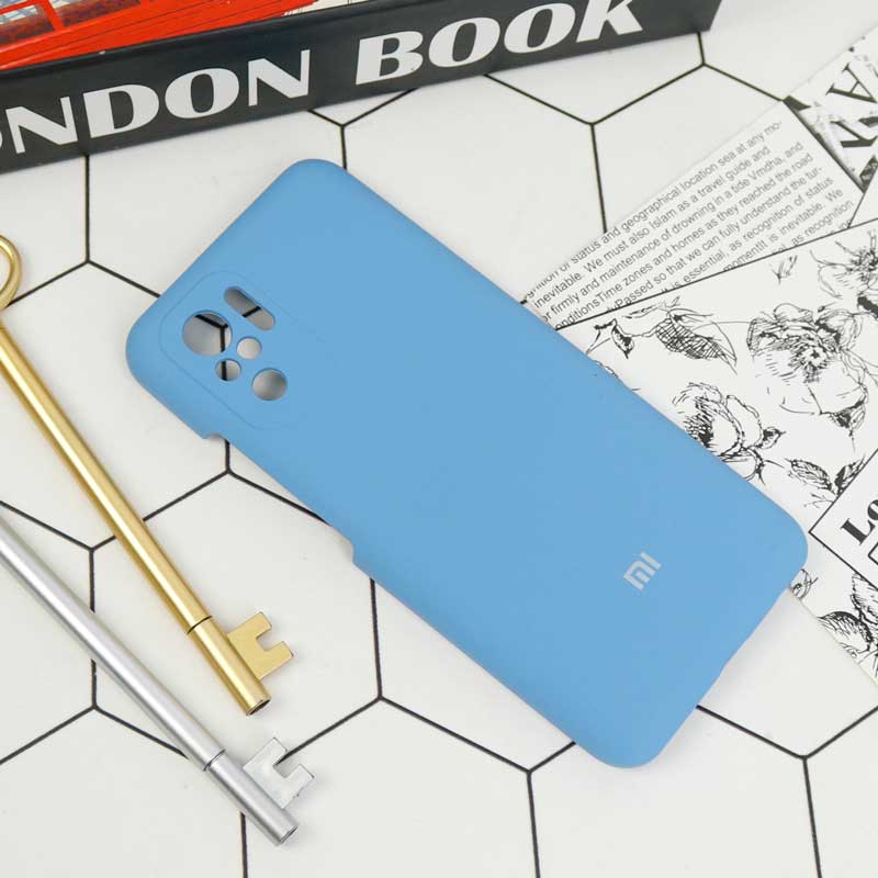 قاب سیلیکونی اصلی زیربسته شیائومی Redmi Note 10 / Note 10s محافظ لنزدار