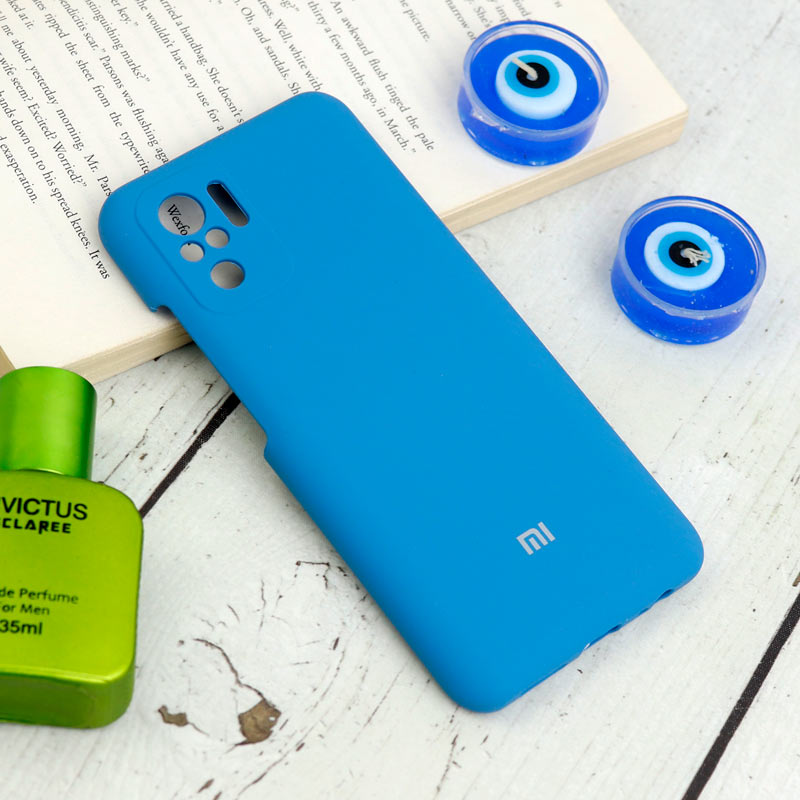 قاب سیلیکونی اصلی زیربسته شیائومی Redmi Note 10 / Note 10s محافظ لنزدار