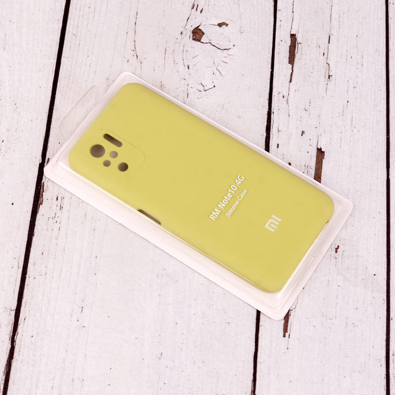 قاب سیلیکونی اصلی زیربسته شیائومی Redmi Note 10 / Note 10s محافظ لنزدار