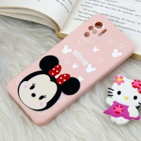 قاب سیلیکونی عروسکی محافظ لنزدار طرح مینی موس Xiaomi Redmi Note 10 / Redmi Note 10s