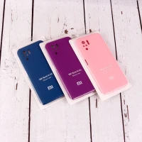 قاب سیلیکونی اصلی زیربسته شیائومی Redmi Note 10 / Note 10s محافظ لنزدار