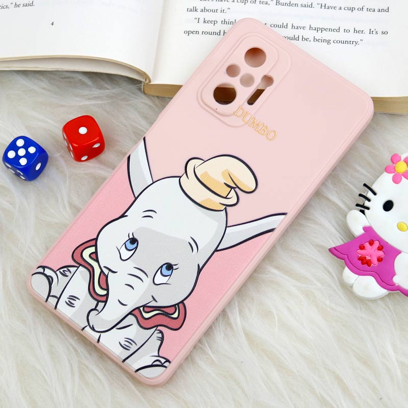 قاب سیلیکونی عروسکی محافظ لنزدار طرح دامبو Xiaomi Redmi Note 10 Pro
