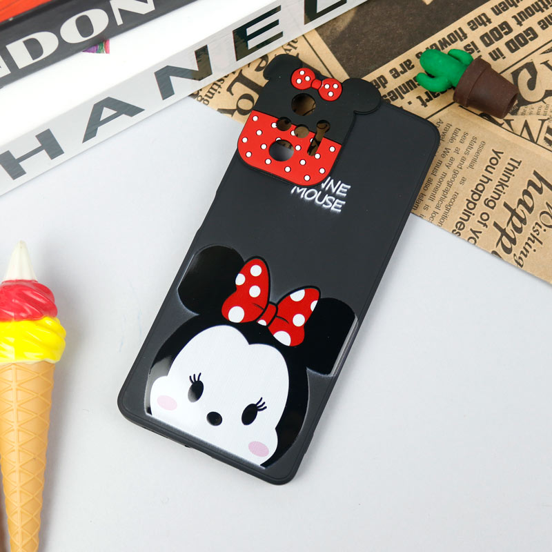 قاب سیلیکونی عروسکی محافظ لنزدار طرح Minnie Mouse شیائومی Xiaomi Redmi Note 10 Pro