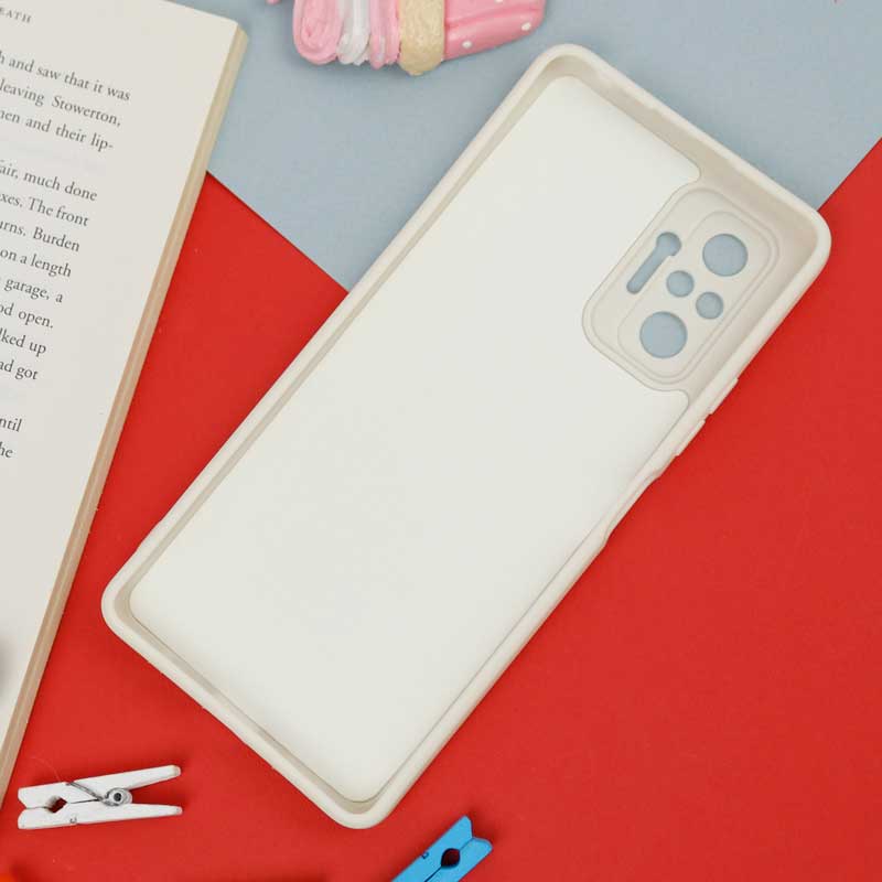 قاب سیلیکونی سفید محافظ لنزدار طرح میکی موس 1 شیائومی Xiaomi Redmi Note 10 Pro