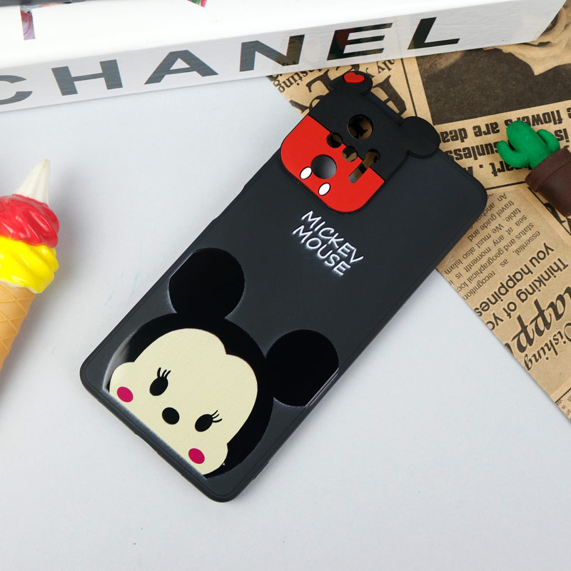 قاب سیلیکونی عروسکی محافظ لنزدار طرح Mickey Mouse شیائومی Xiaomi Redmi Note 10 Pro