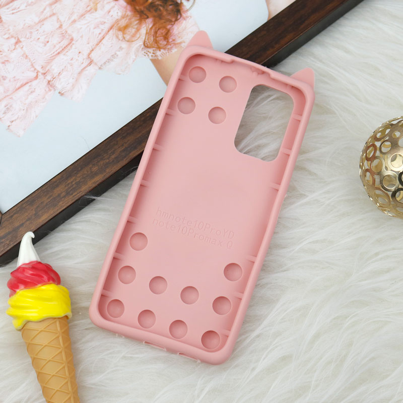 قاب اورجینال سیلیکونی آکواریومی Lucky Cat پاپیتی Xiaomi Redmi Note 10 Pro