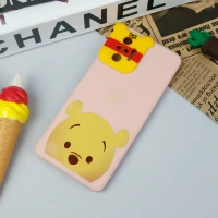 قاب سیلیکونی عروسکی محافظ لنزدار طرح Pooh شیائومی Xiaomi Redmi Note 10 Pro