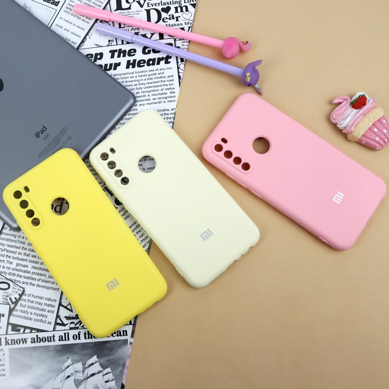 قاب سیلیکونی محافظ لنزدار Xiaomi Redmi Note 8