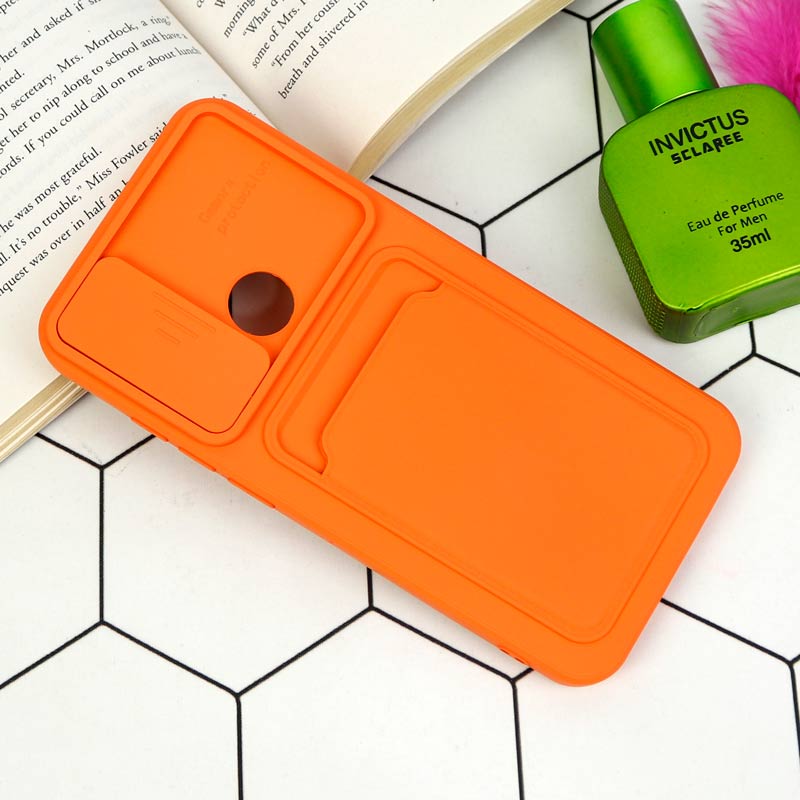 قاب سیلیکونی جاکارتی دار محافظ لنزکشویی Xiaomi Redmi Note 8