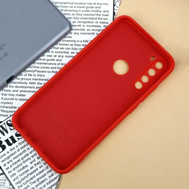 قاب سیلیکونی محافظ لنزدار Xiaomi Redmi Note 8