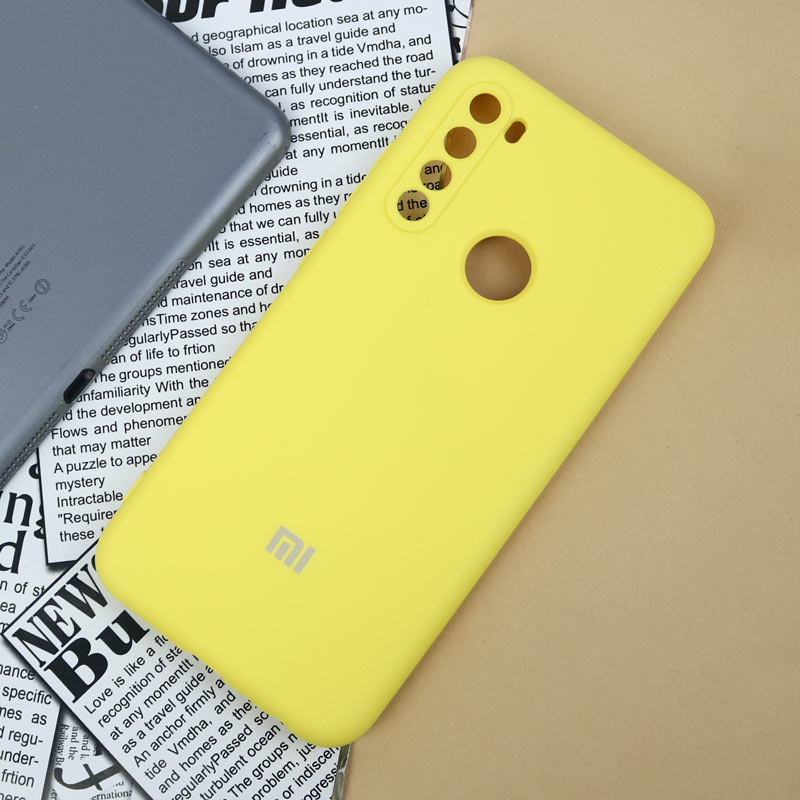 قاب سیلیکونی محافظ لنزدار Xiaomi Redmi Note 8