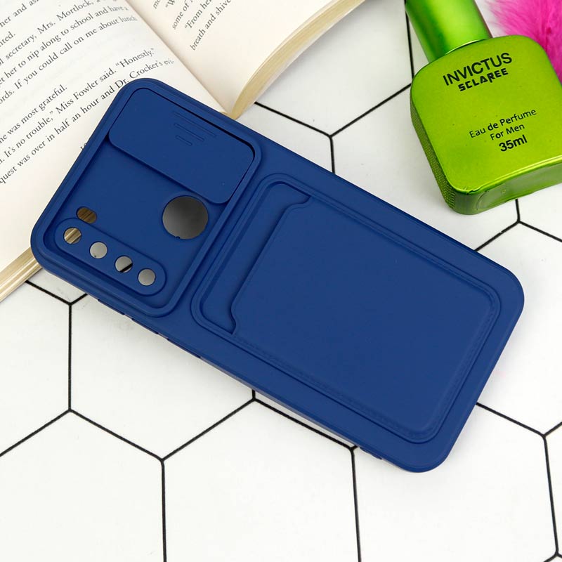 قاب سیلیکونی جاکارتی دار محافظ لنزکشویی Xiaomi Redmi Note 8