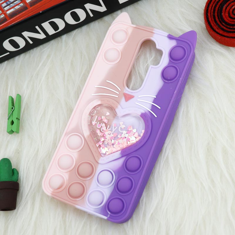 قاب اورجینال سیلیکونی آکواریومی Lucky Cat پاپیتی Xiaomi Redmi Note 8 Pro