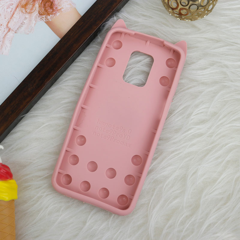قاب اورجینال سیلیکونی آکواریومی Lucky Cat پاپیتی Xiaomi Redmi Note 9s / Note 9 Pro