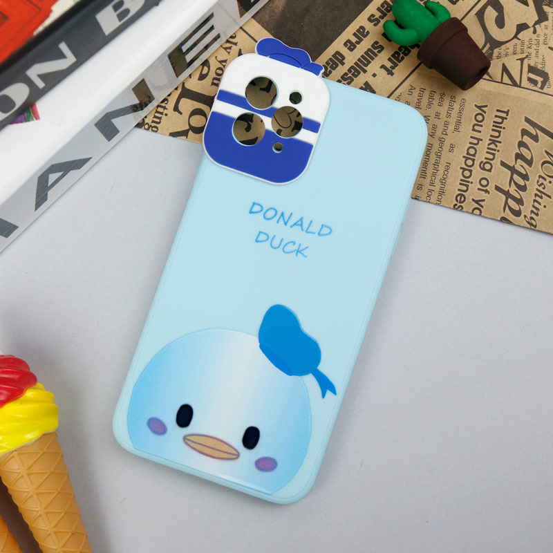 قاب سیلیکونی عروسکی محافظ لنزدار طرح Duck آیفون iPhone 11 Pro Max