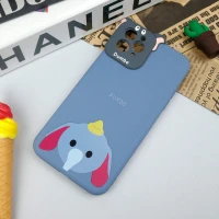 قاب سیلیکونی عروسکی محافظ لنزدار طرح Dumbo آیفون iPhone 11 Pro Max