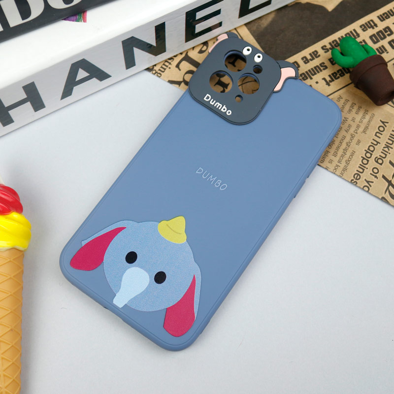 قاب سیلیکونی عروسکی محافظ لنزدار طرح Dumbo آیفون iPhone 11 Pro Max