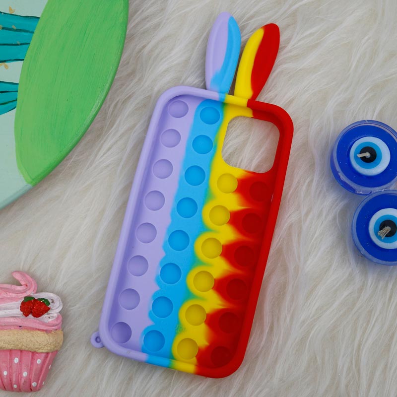 قاب اورجینال سیلیکونی خرگوشی پاپیتی iPhone 12 Pro