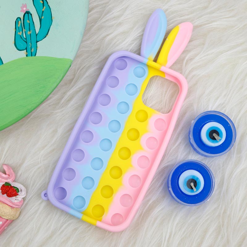 قاب اورجینال سیلیکونی خرگوشی پاپیتی iPhone 12 Pro