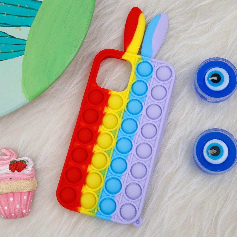 قاب اورجینال سیلیکونی خرگوشی پاپیتی iPhone 12 Pro