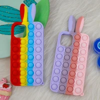 قاب اورجینال سیلیکونی خرگوشی پاپیتی iPhone 12 Pro