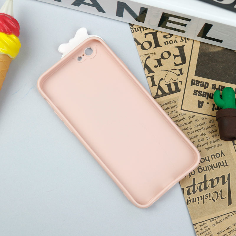 قاب سیلیکونی عروسکی محافظ لنزدار طرح Daisy آیفون iPhone 6/6s