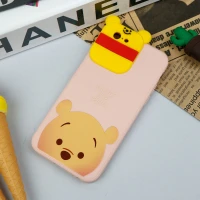 قاب سیلیکونی عروسکی محافظ لنزدار طرح Pooh آیفون iPhone 6/6s