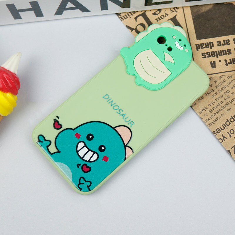 قاب سیلیکونی عروسکی محافظ لنزدار طرح Dinosaur آیفون iPhone 6/6s
