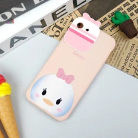 قاب سیلیکونی عروسکی محافظ لنزدار طرح Daisy آیفون iPhone 7/8