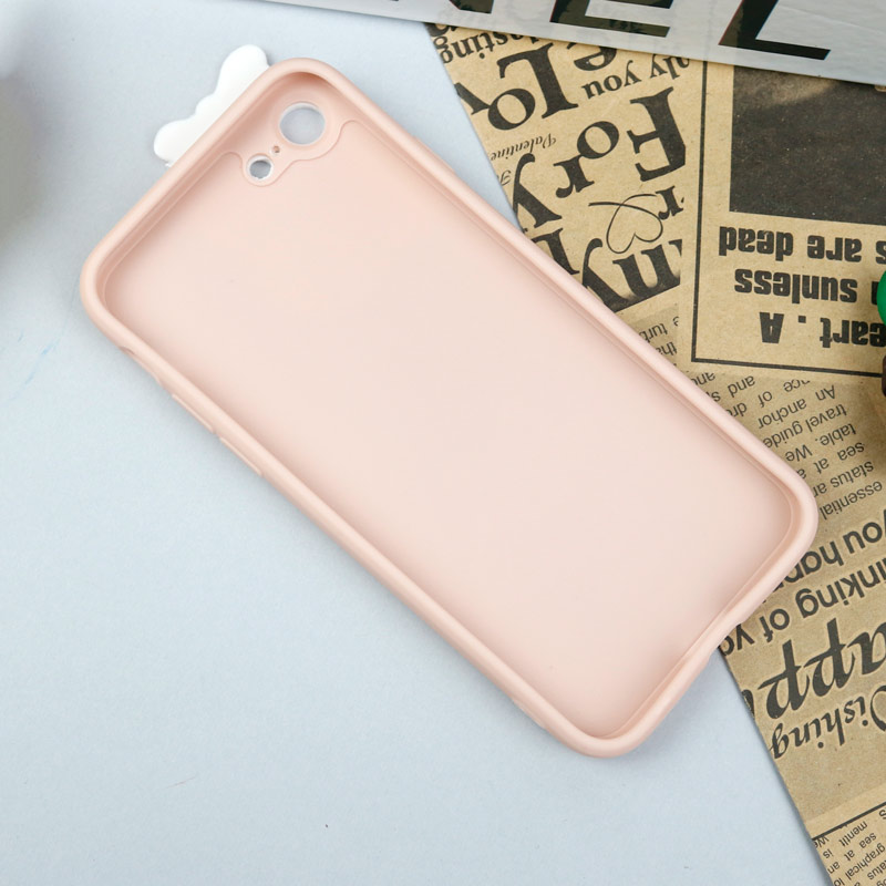قاب سیلیکونی عروسکی محافظ لنزدار طرح Daisy آیفون iPhone 7/8
