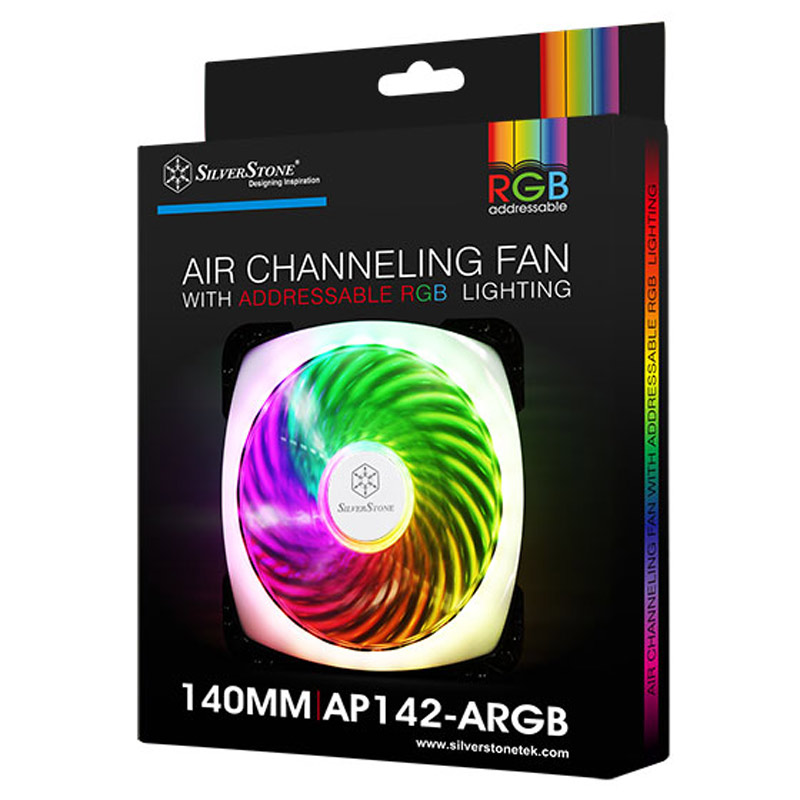 فن کیس سیلوراستون SilverStone AP142-ARGB