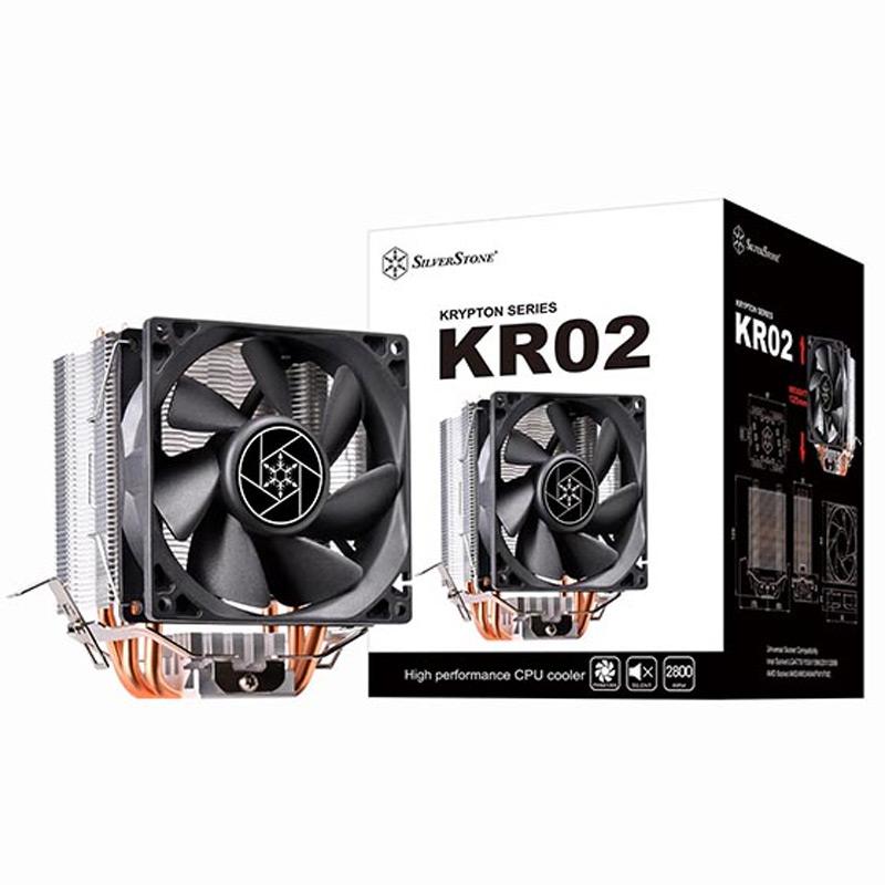 فن خنک کننده CPU سیلوراستون SilverStone Krypton SST-KR02