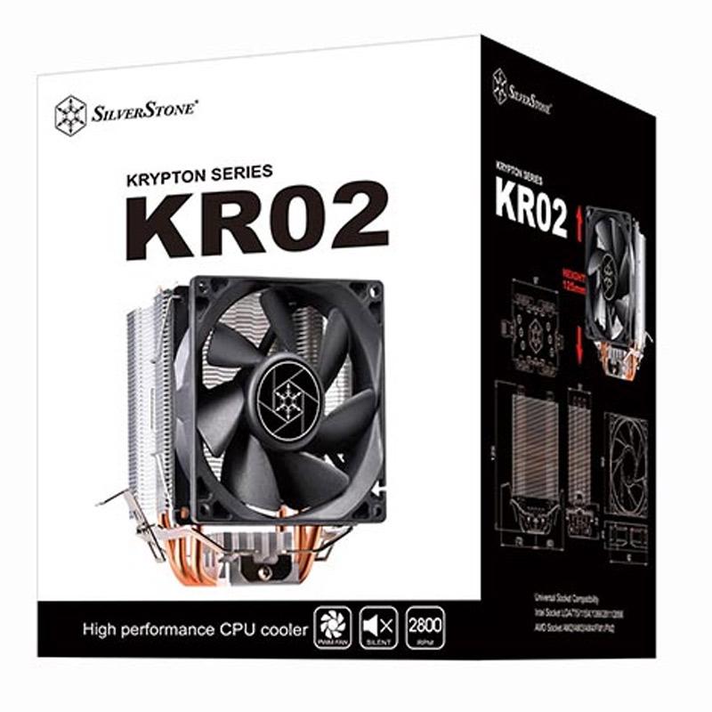 فن خنک کننده CPU سیلوراستون SilverStone Krypton SST-KR02