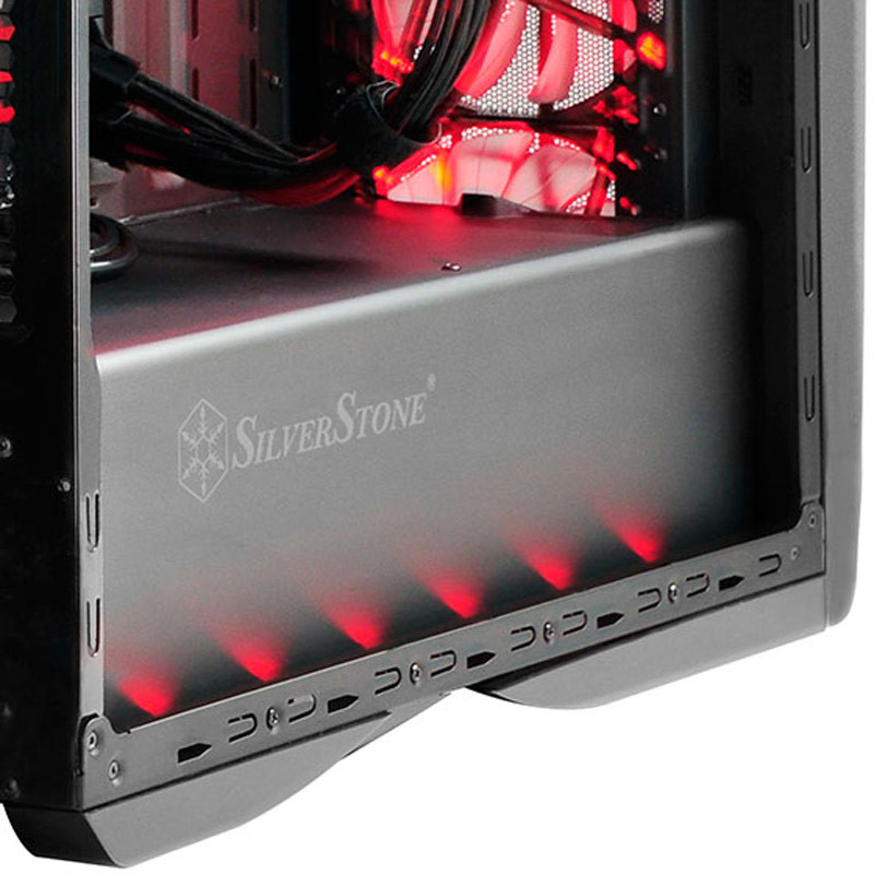 کیس کامپیوتر سیلوراستون SilverStone Primera Series SST-PM01B-RGB