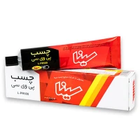 چسب پی وی سی سینا LPR500 با حجم ۱۰۰ گرم