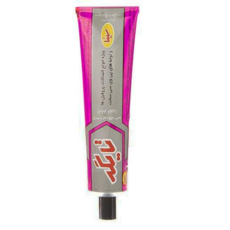 چسب پی وی سی سینا مدل Tiger H-PR500 با حجم ۱۰۰ گرم