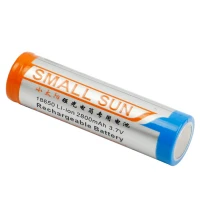 باتری لیتیوم استوانه ای Small Sun 18650 2800mAh
