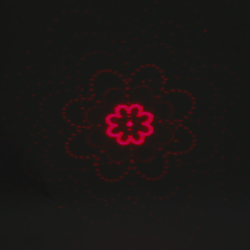 لیزر رقص نور لوگو زن Stage Lighting