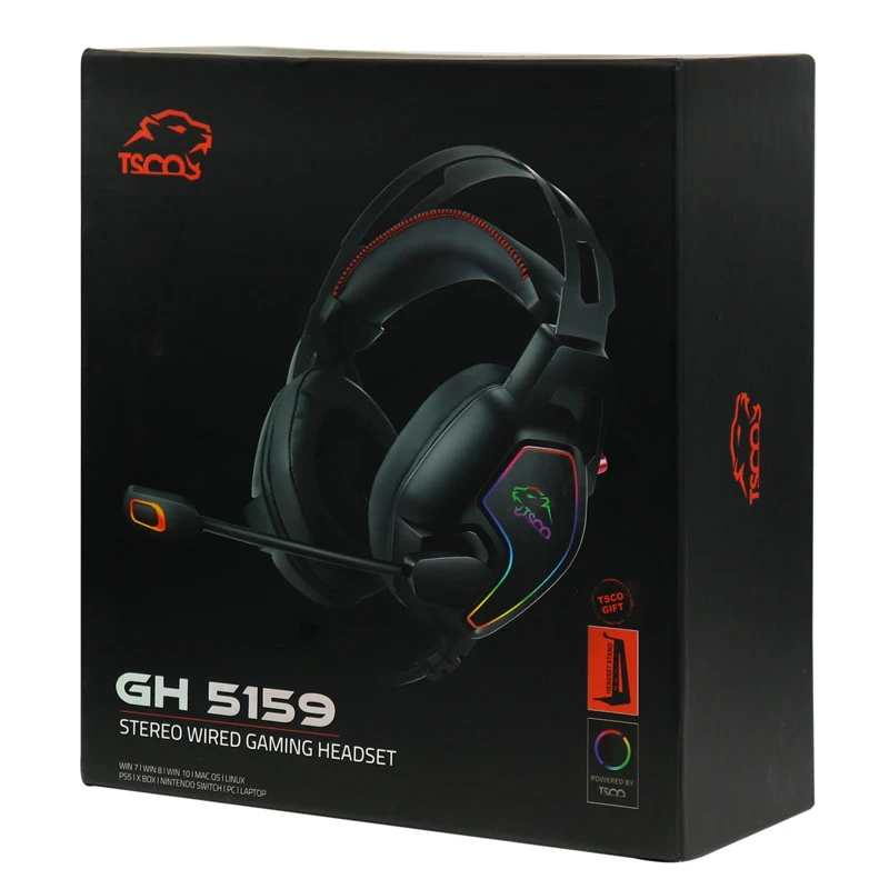 هدفون گیمینگ تسکو مدل gh 5159