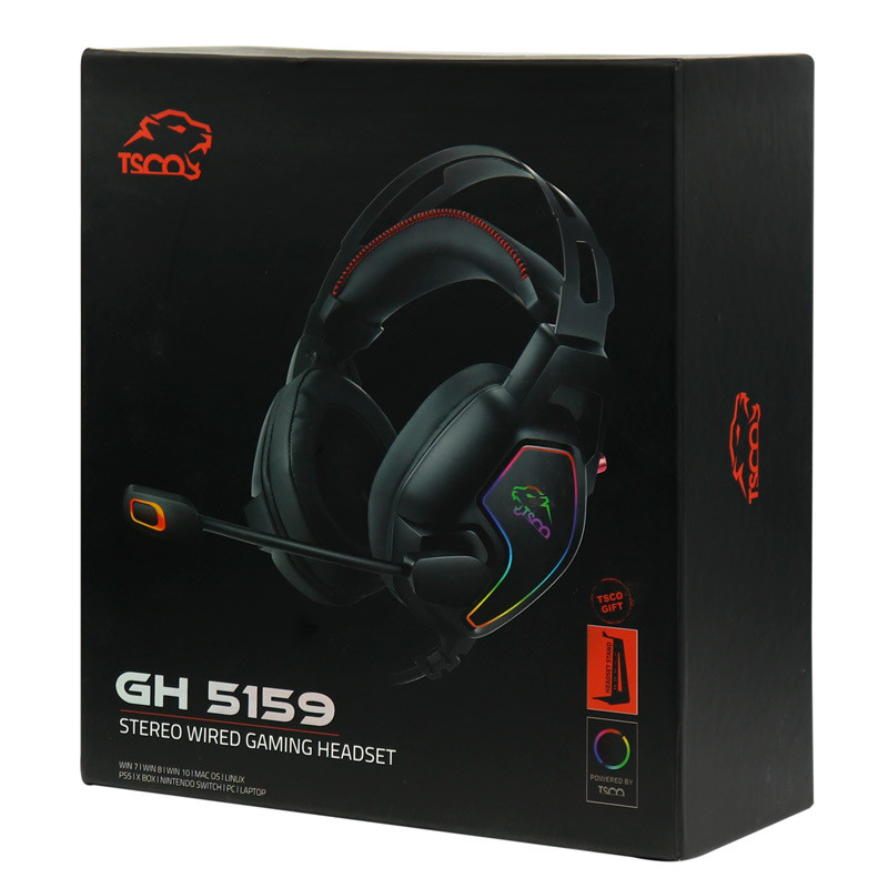 هدفون گیمینگ تسکو مدل gh 5159