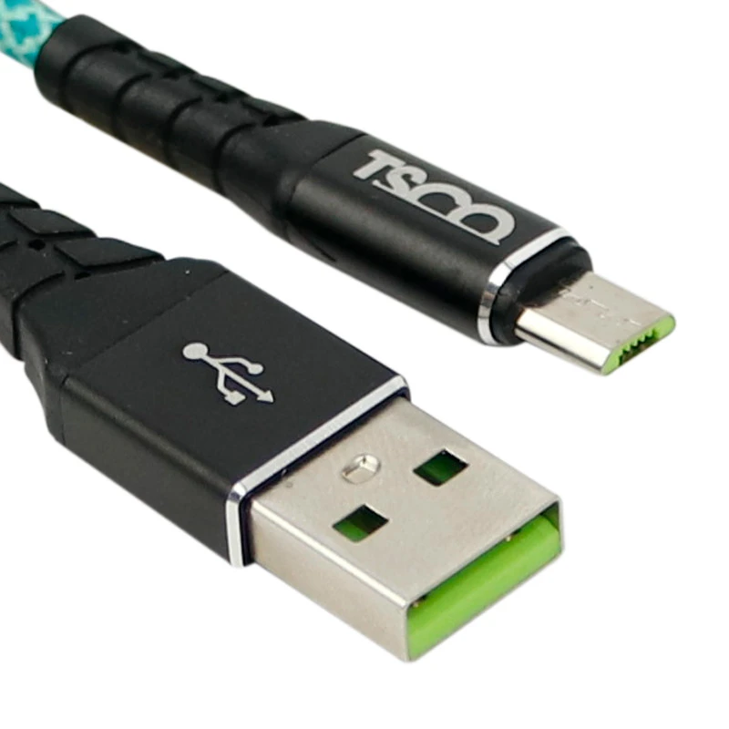 کابل میکرو یو اس بی TSCO TC A204 2A 1m