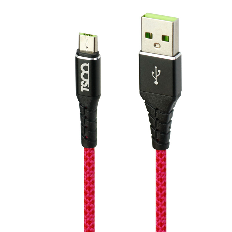 کابل میکرو یو اس بی TSCO TC A204 2A 1m